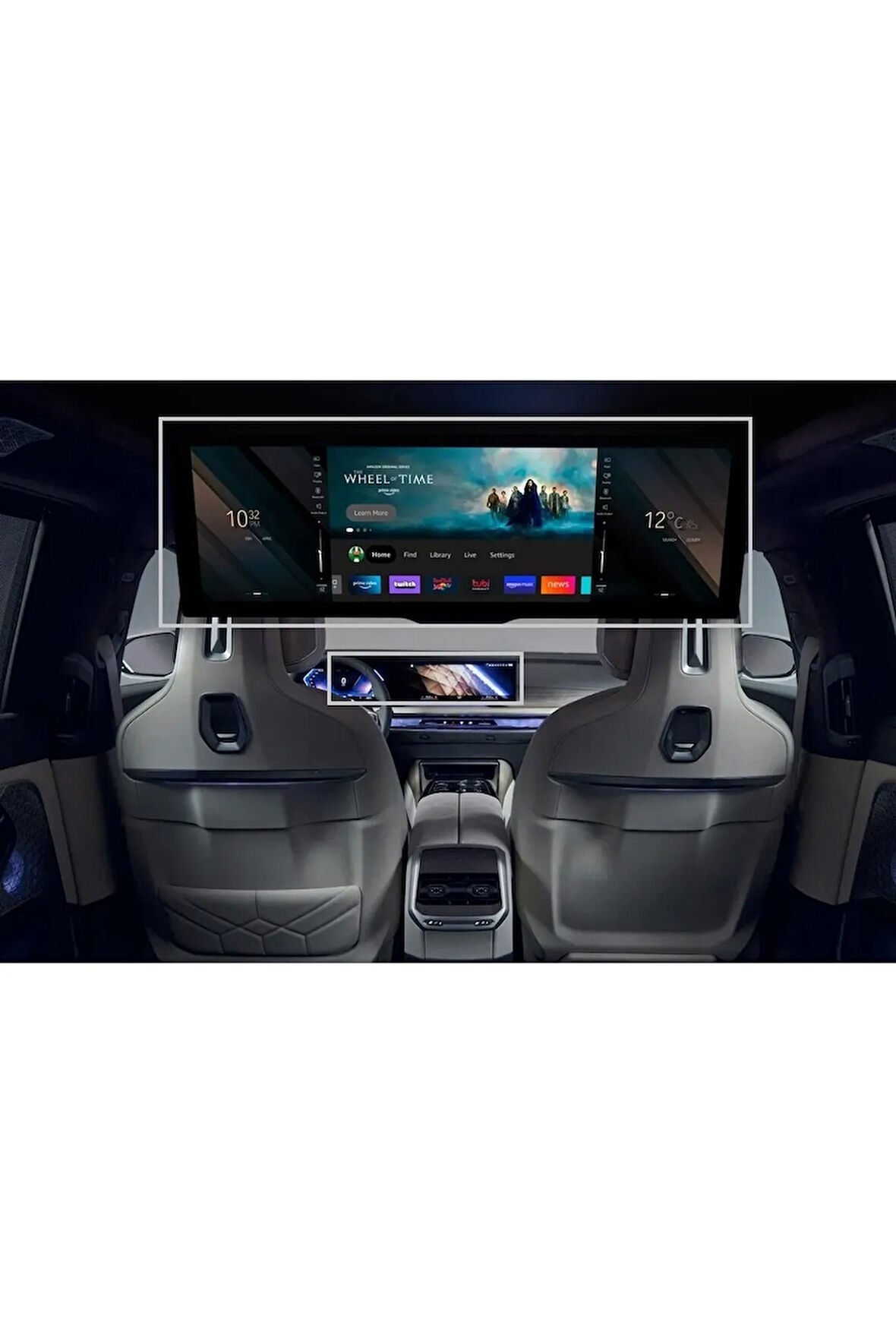 BMW i7 2022-2024 Dokunmatik Ekran ve Arka Tv Sinema Ekranı Uyumlu Tüm Set 9H Nano Ekran Koruyucu