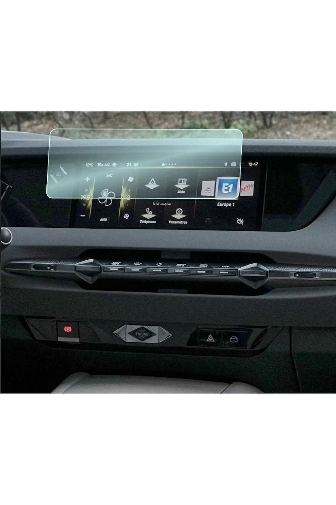 DS Automobiles DS 4 2023-2024 Model Multimedya Navigasyon Uyumlu 9H Nano Ekran Koruyucu