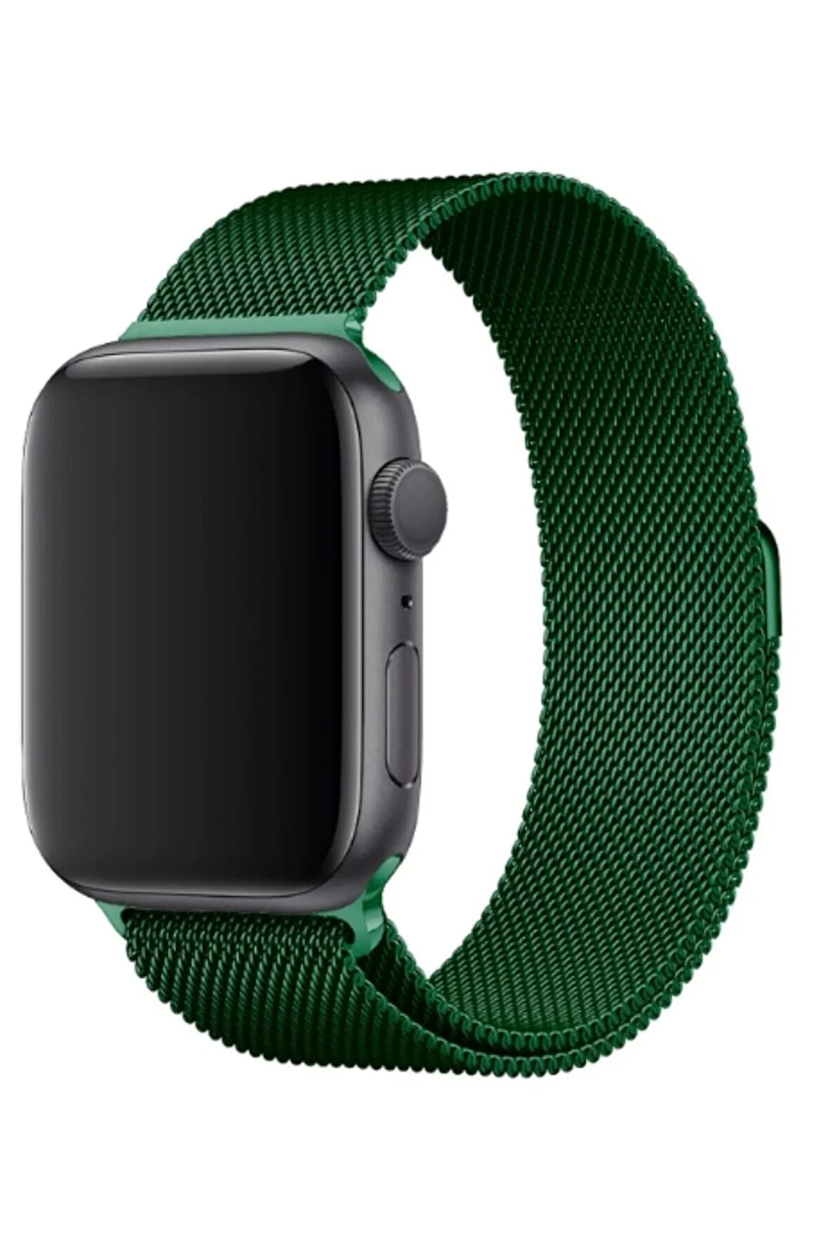 Apple Watch 9 8 7 6 5 4 3 Se/ultra Uyumlu 42 - 44 - 45 - 49 Mm Uyumlu Milano Loop Çelik Örme Kordon