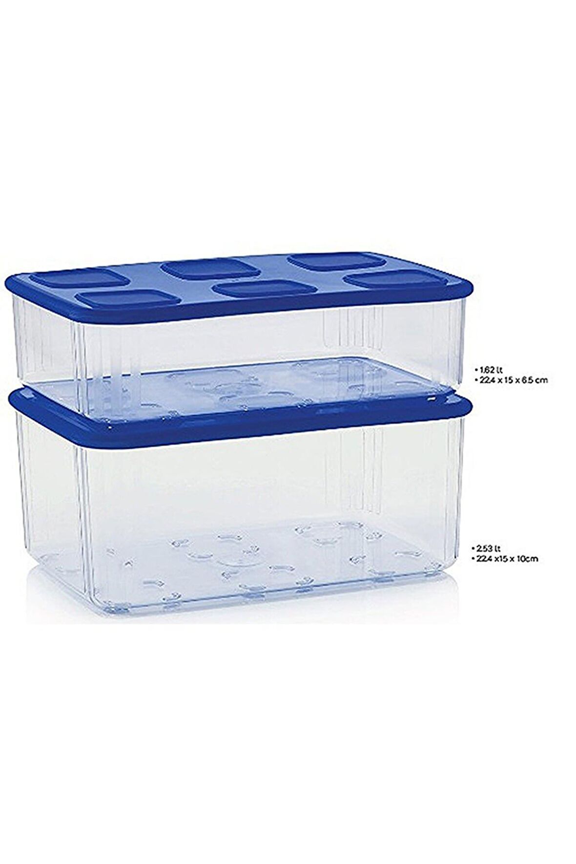 pperware Modüler Düzenleme Kabı 2.53 Lt Ve 1.6lt Esc