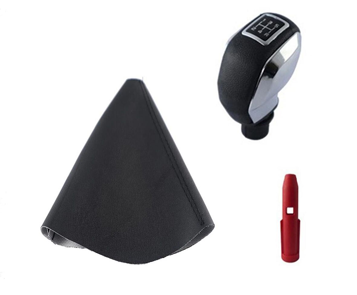 Peugeot 508 Vites Körüğü Ve Krom Kapaklı Spor Vites Topuzu M11800