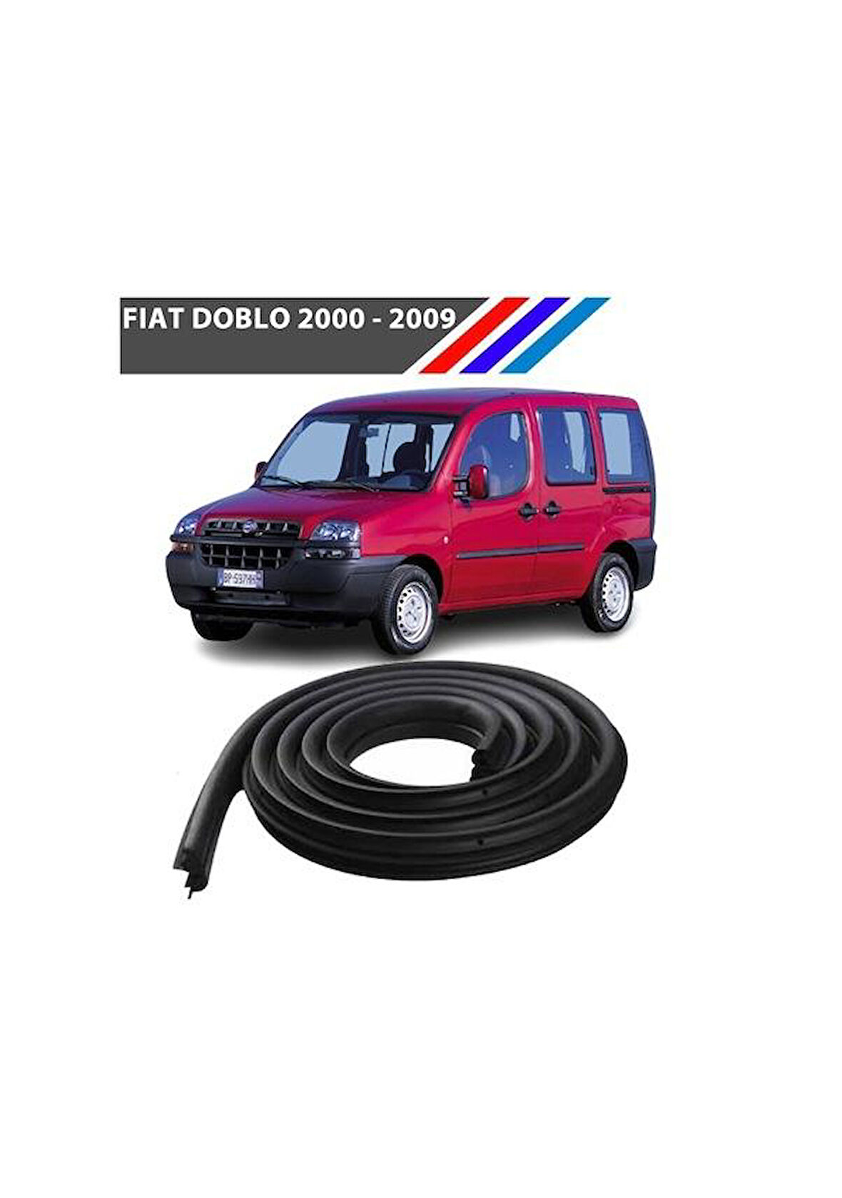 Fiat Doblo 1 ve 2 Kasa Sürgülü Orta Kapı Fitili 1 Adet Sağ veya Sol Uyumlu M3389B