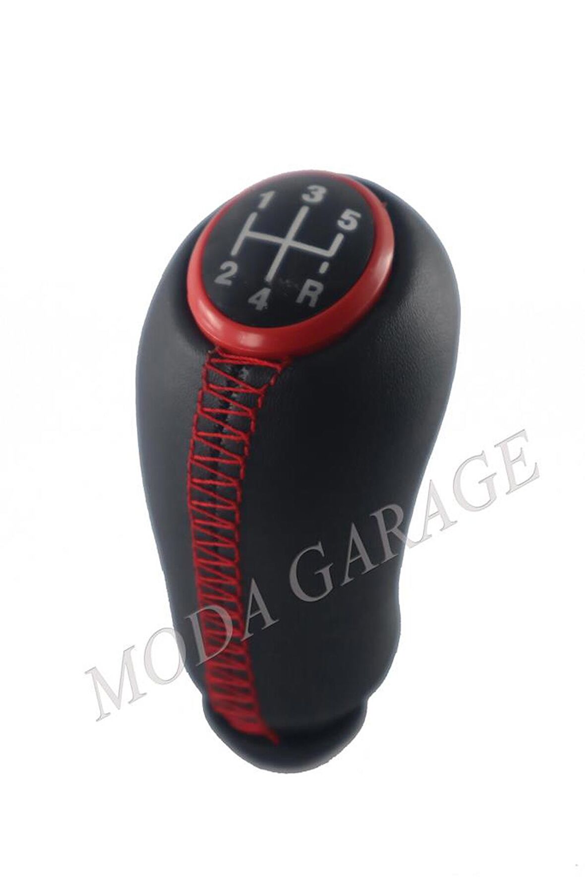 Renault Kangoo Deri Kaplama Kırmızı Çerçeve Vites Topuzu M399D