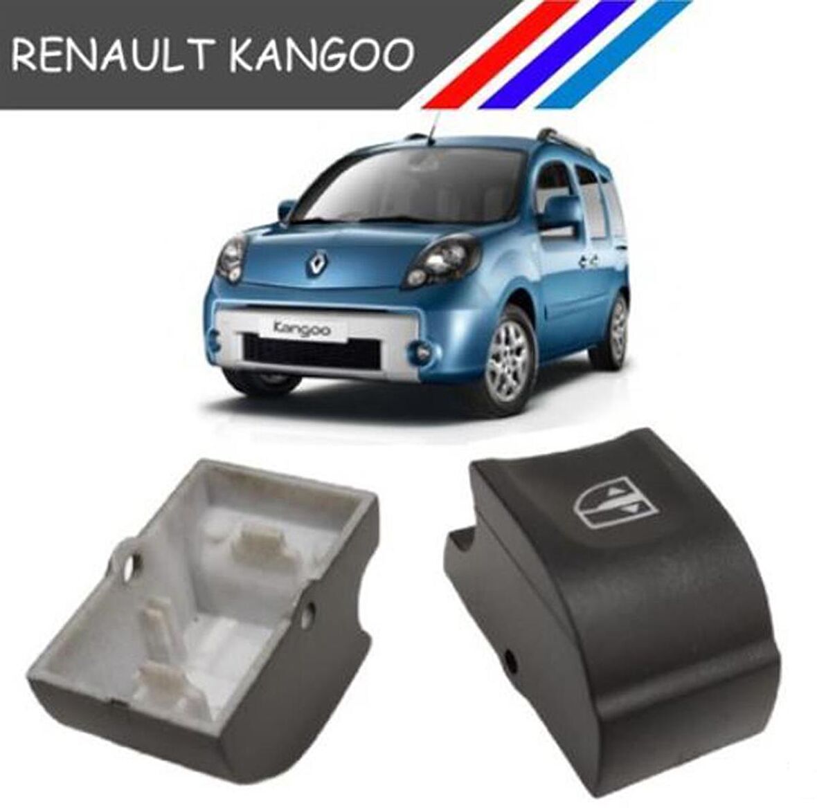 Renault Kangoo Cam Açma Tuşu Cam Düğmesi Adet 254117873R 844