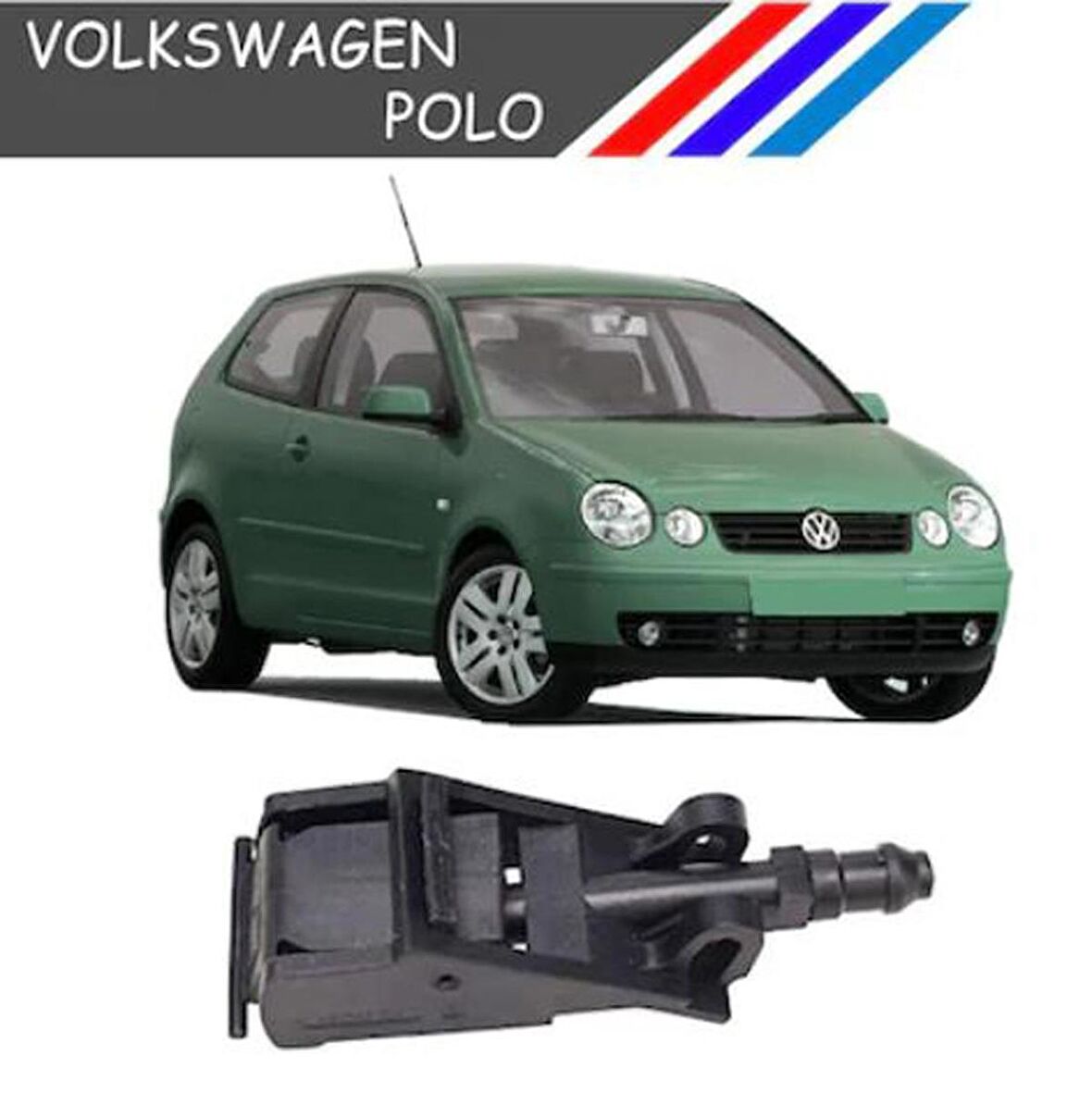 Volkswagen Polo Cam Su Fiskiye Memesi 2002 - 2010 6e0955985 M848-3