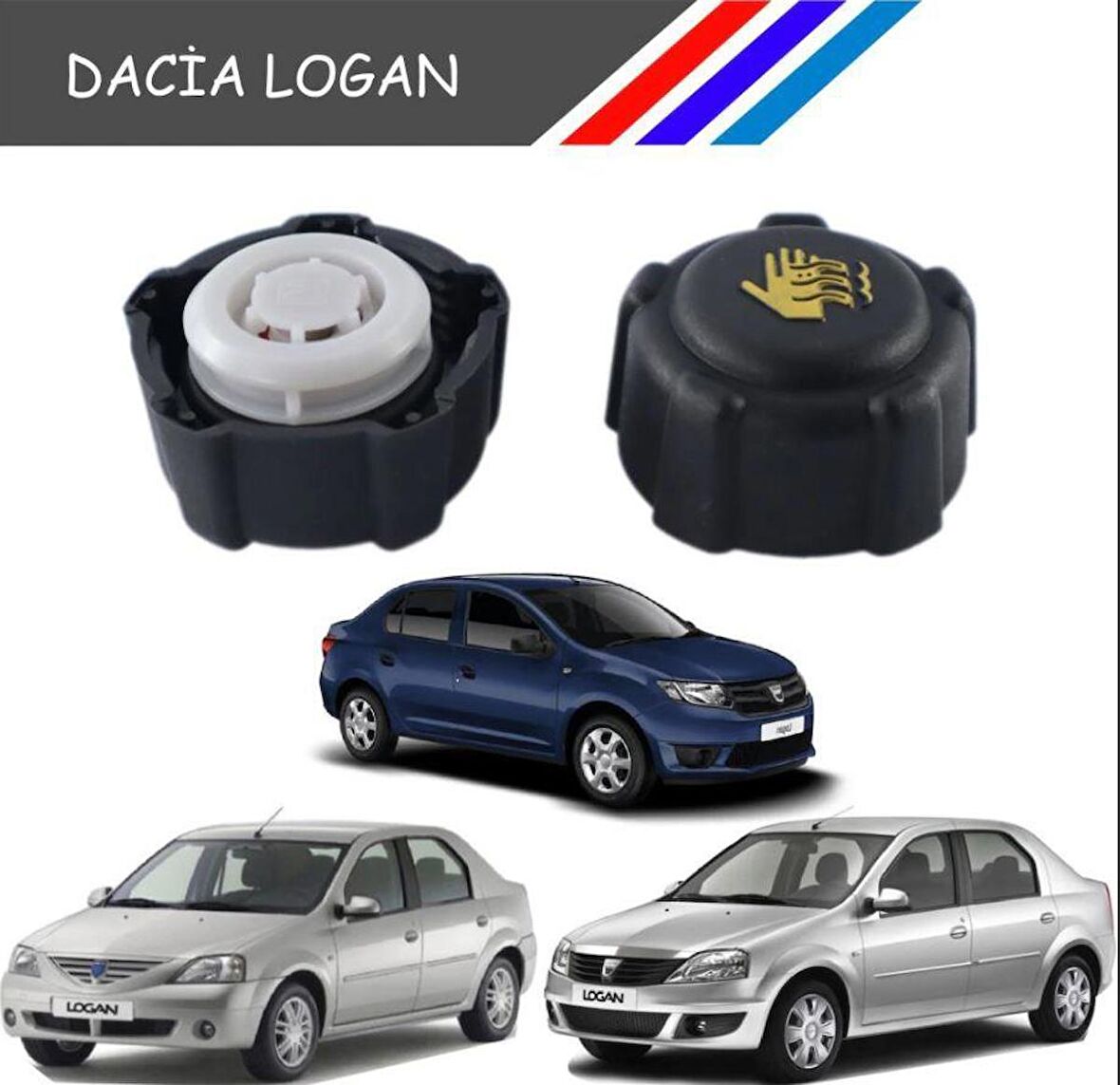 Dacia Logan Radyatör Ek Depo Kapağı Genleşme Kapağı 8200048024 M210-3