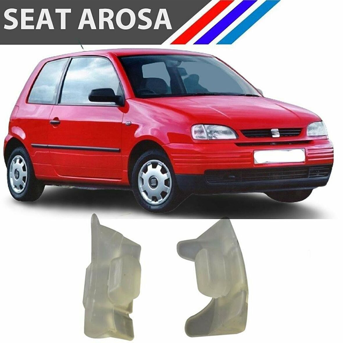 Seat Arosa Koltuk Kızak Makarası Takım 1997 2003 435881203A M1212-15