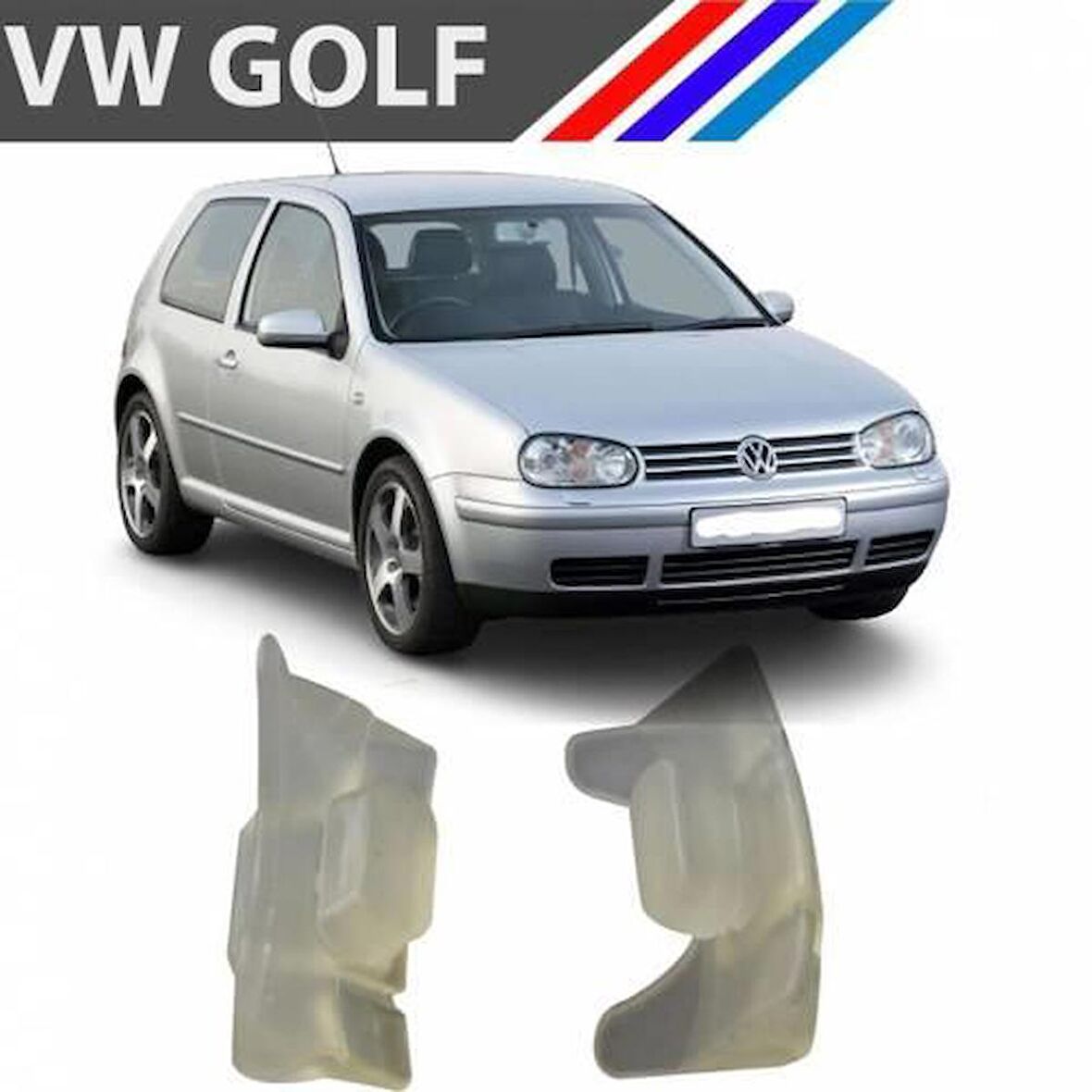 VW Golf Koltuk Kızak Makarası Takım 1977 1998 435881203A M1212-9