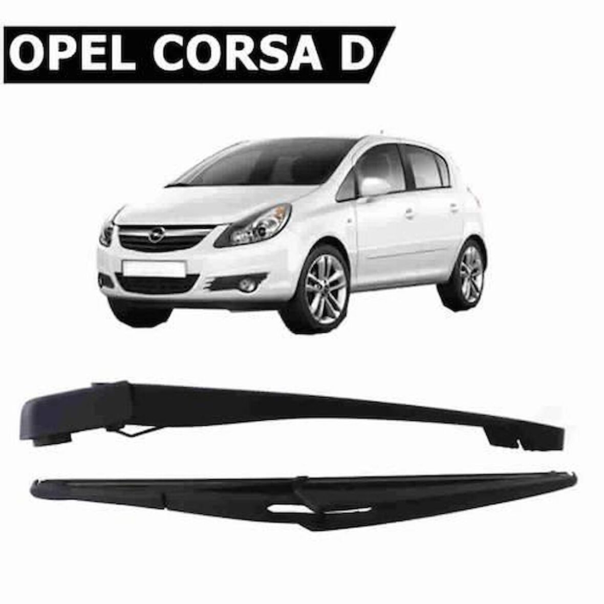 Opel Corsa D Arka Silecek Süpürgesi Kolu Takım M72022Y