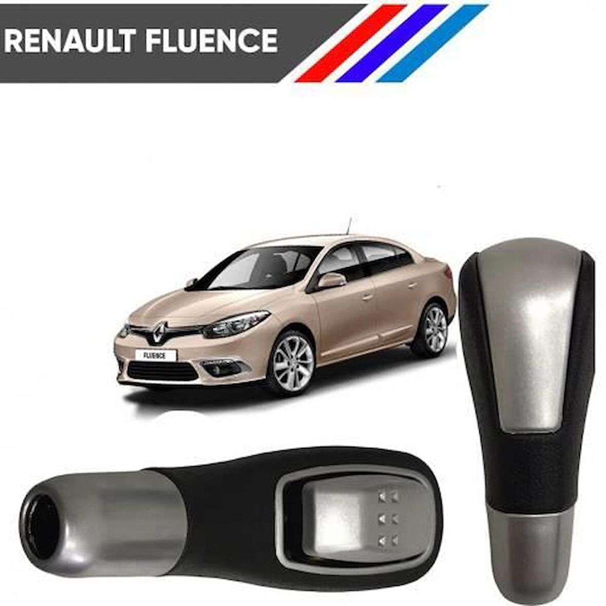 Fluence Otomatik Vites Topuzu Plastik Mat Krom 8200574279 M1246