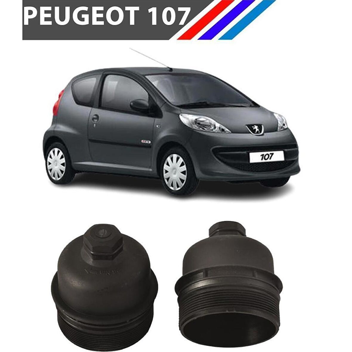 Peugeot 107 1.4 HDI Yağ Filtre Kabı Yan Sanayi 1103.K4 M1702-1