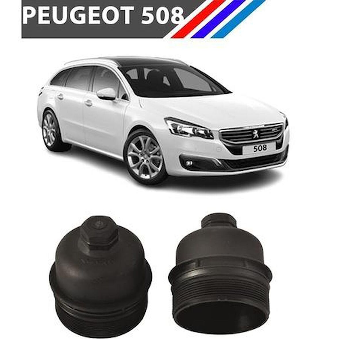 Peugeot 508 1.6 HDI Yağ Filtre Kabı Yan Sanayi 1103.K4 M1702-6