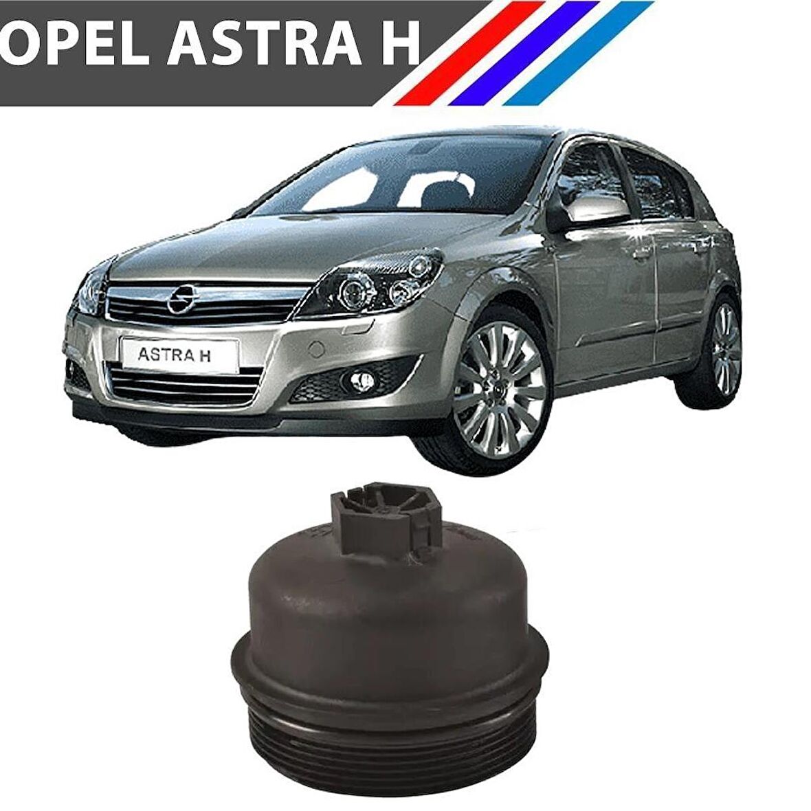 Opel Astra H 1.6 Yağ Filtre Kabı Yan Sanayi 2004-2014 M1737-2