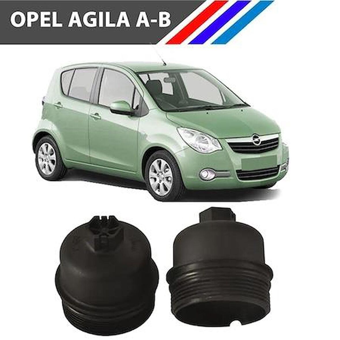 Opel Agila A- B 1.3-1.4 Jtd Yağ Filtre Kabı Yan Sanayi M1738-4