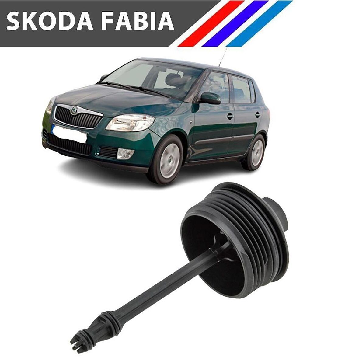 Skoda Fabia 1.2 TDI Yağ Filtre Kapağı 2010 - 2014  M1749-1