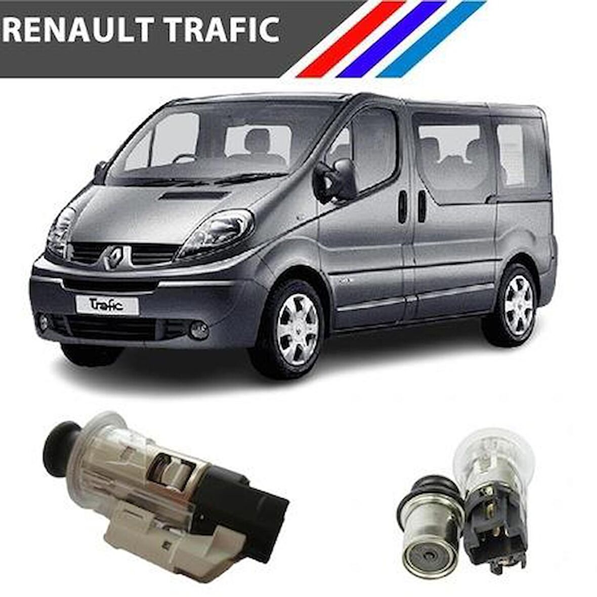 Renault Trafic Çakmaklık Komple İthal Beyaz 8200083834 M1780-1