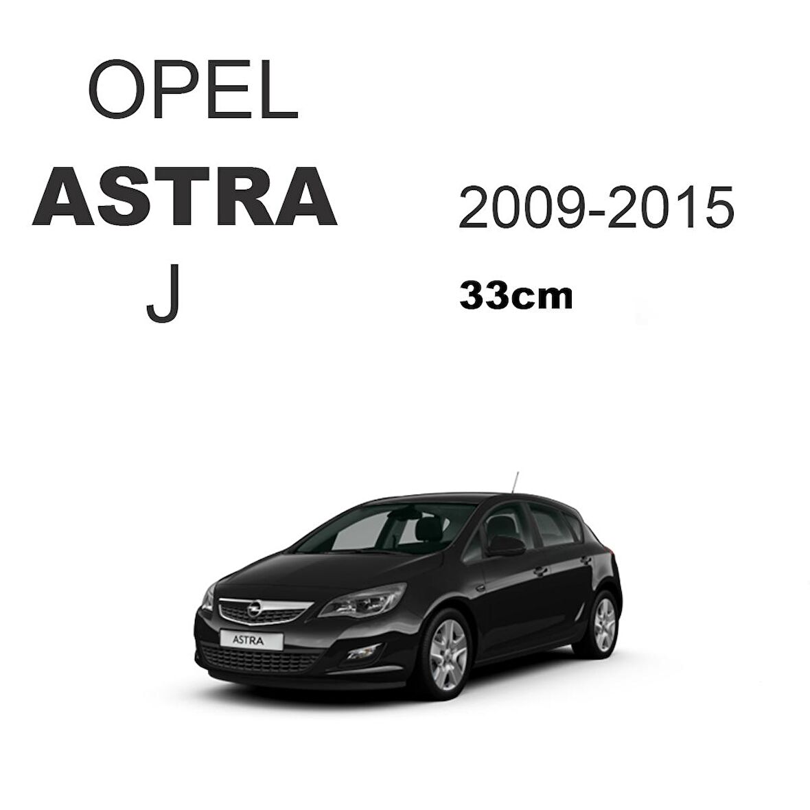 Opel Astra J Arka Cam Silecek Kolu ve Süpürgesi 2009-2015 M72025Y