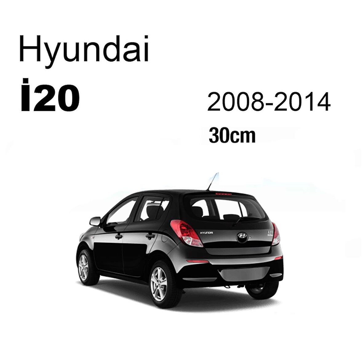 Hyundai İ20 Arka Cam Sİlecek Kolu ve Süpürgesi 2008-2014 M72041Y