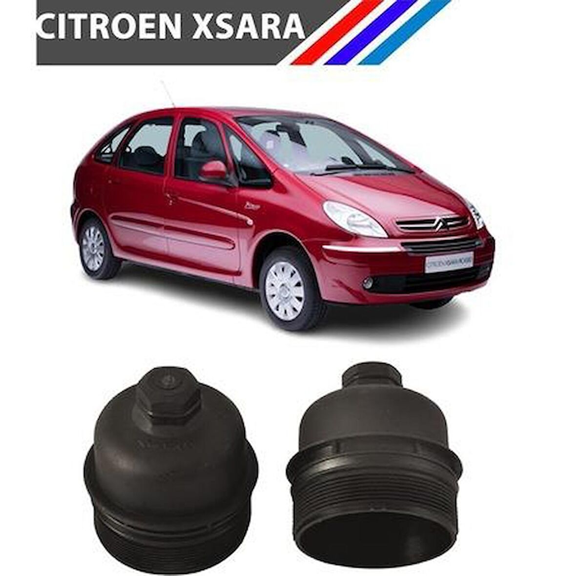 Citroen Xsara 1.4 - 1.6 HDI Yağ Filtre Kabı Yan Sanayi 1103.K4 M1702-14