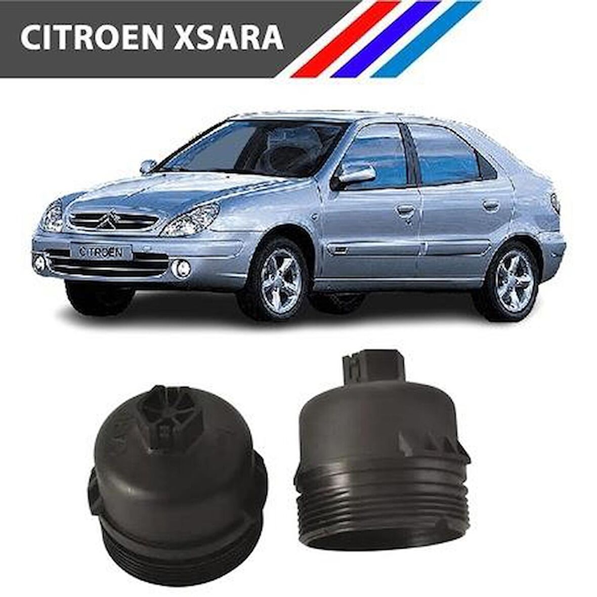 Citroen Xsara Benzinli Yağ Filtre Kabı Yan Sanayi 1103.L7 M1702-22