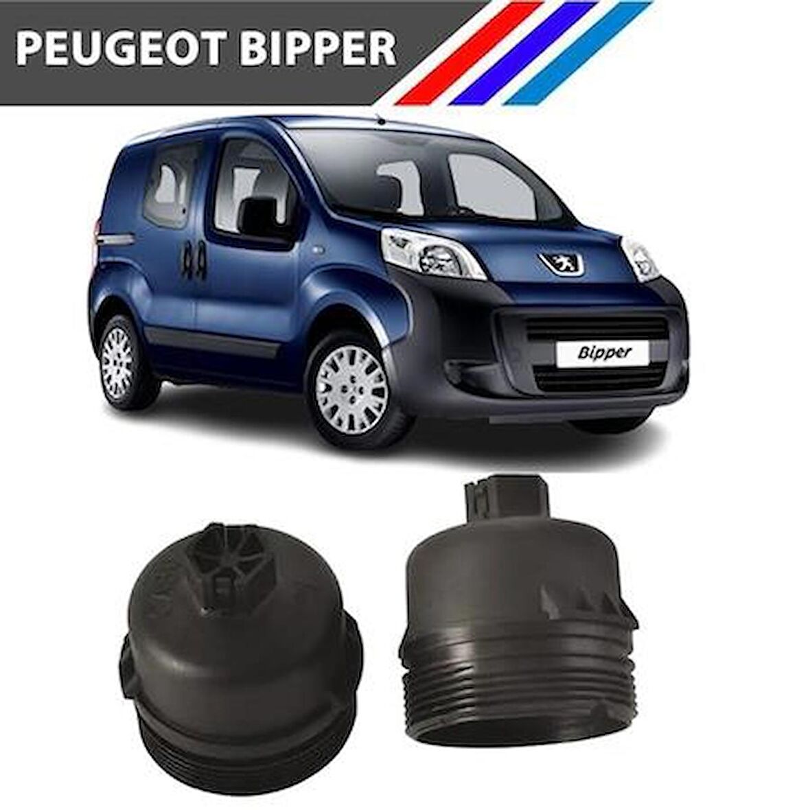 Peugeot Bipper Benzinli Yağ Filtre Kabı Yan Sanayi 1103.L7 M1702-28