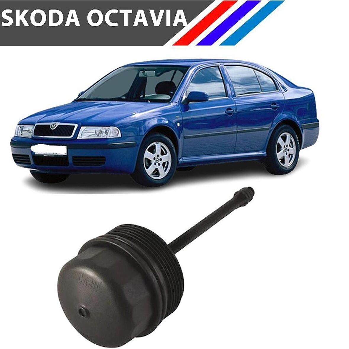 Octavia 1.9 TDI Yağ Filtresi Muhafaza Kapağı İthal 1996 - 2010 M1747-12