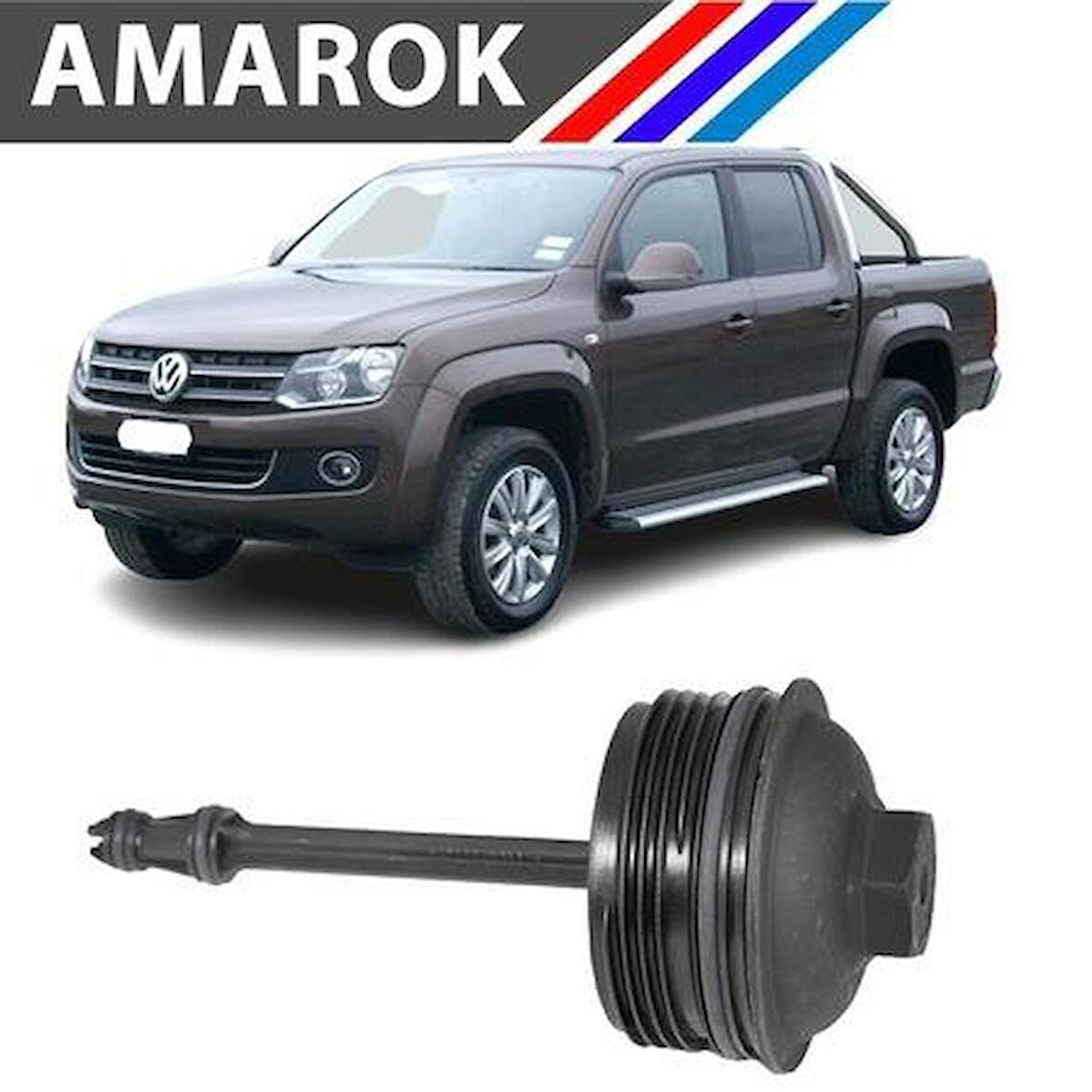 Vw Amarok 2.0 Dizel Yağ Filtre Kapağı Yan Sanayi 2010 - 2017 M1748-23