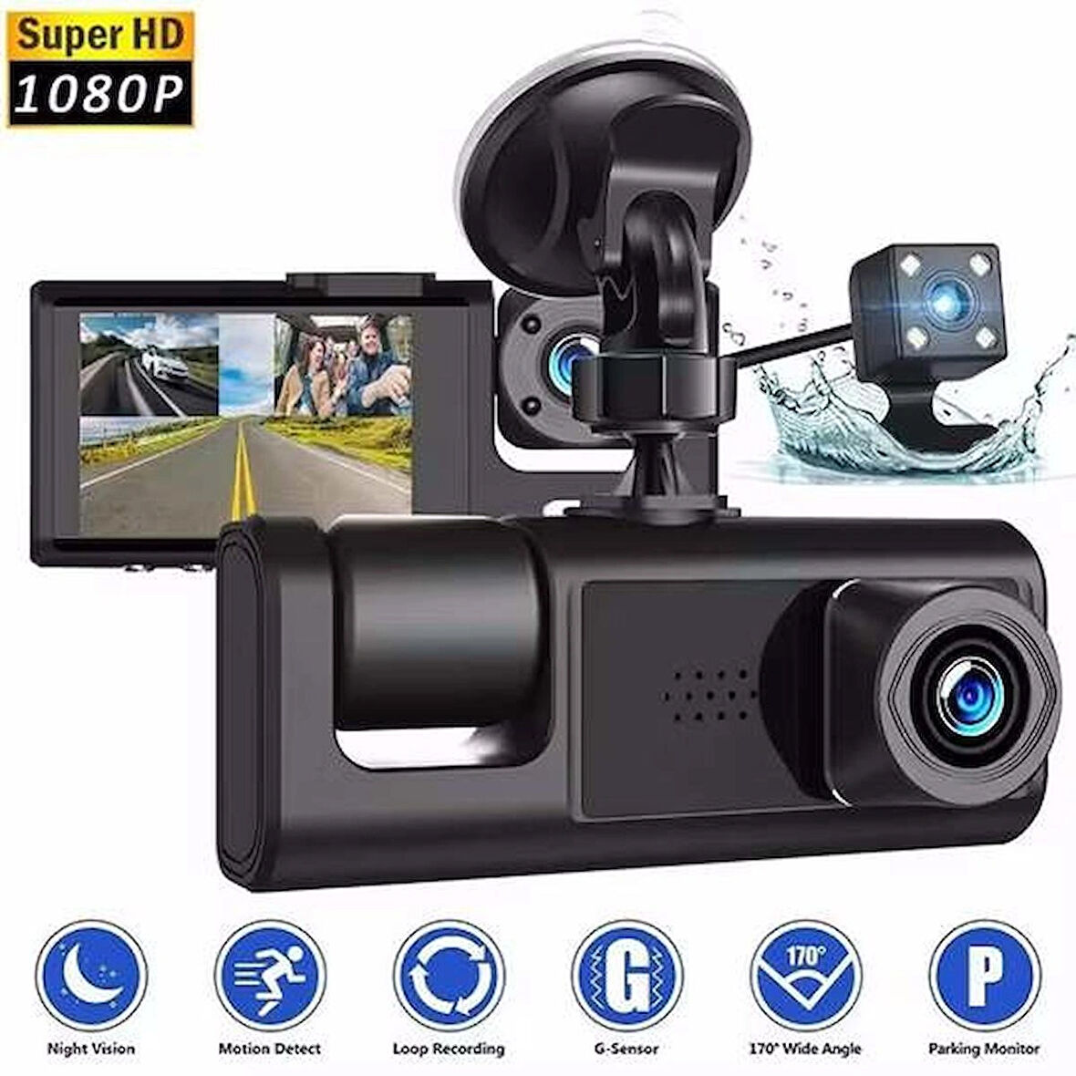 Araç Kamerası Black Box Traffıc Recorder C309