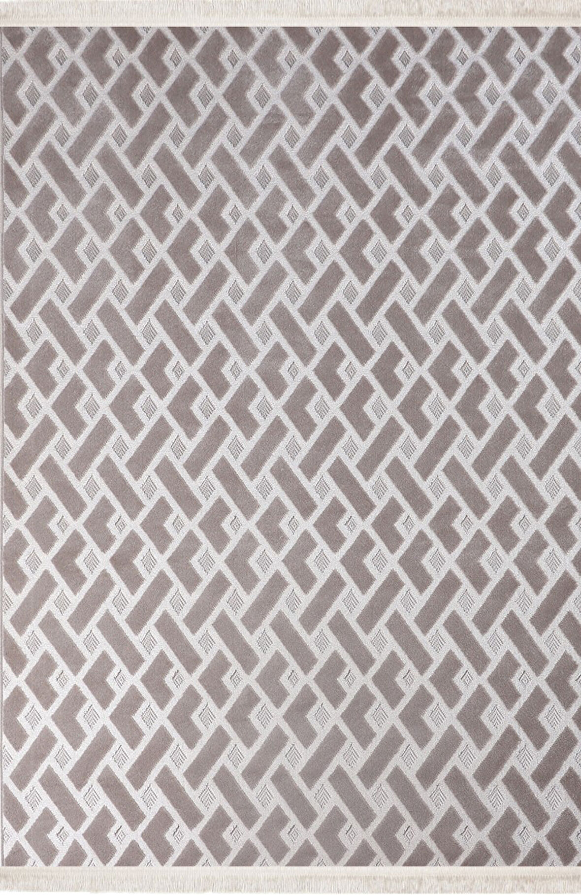 Nexus Halı Mojee 2203 Bej Micro Fiber Polyester Yumuşak Silinebilir Keçeleşmez Leke Tutmaz Dekoratif Halı