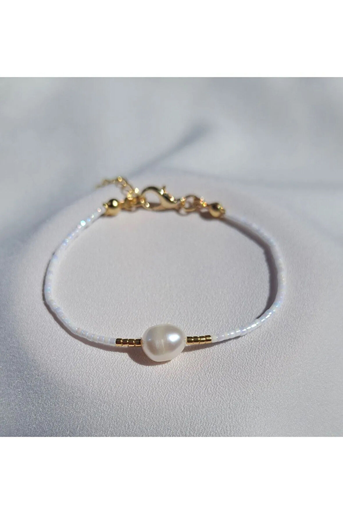 Minimal  İnci Bileklik