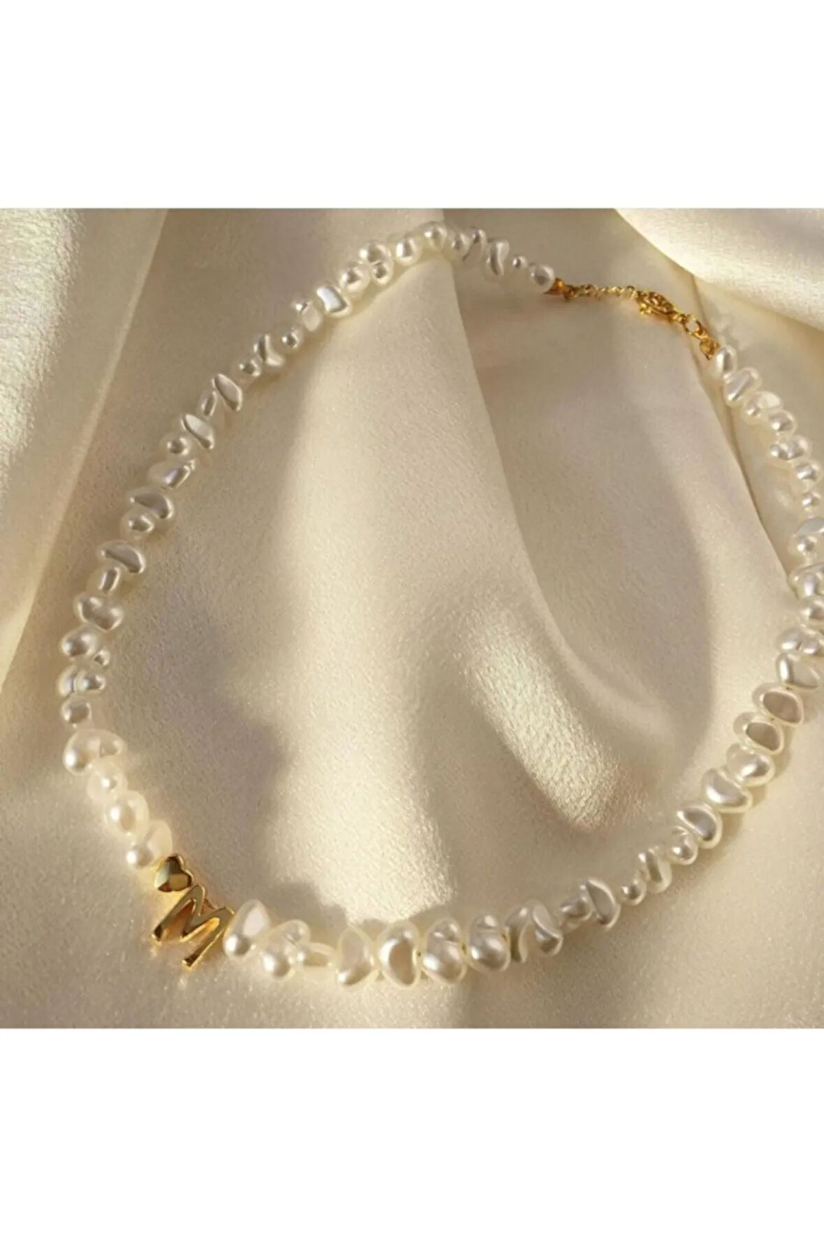 More Than Pearl Harfli Inci Kolye