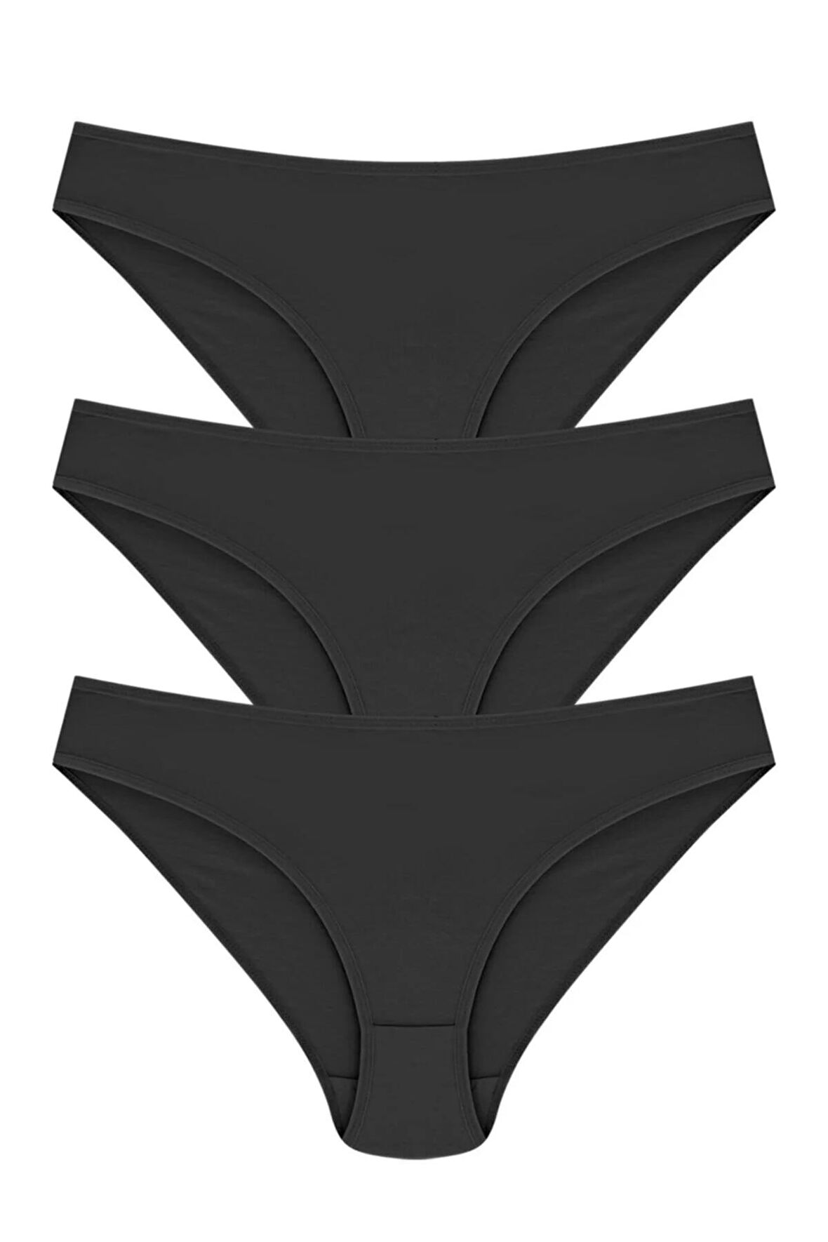 Papatya %100 Pamuk Bikini Model Külot 3'lü Paket