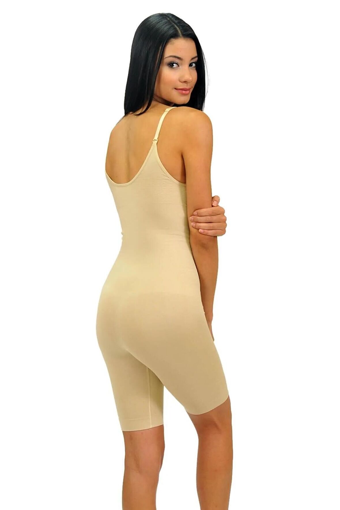 Kadın Siyah Tam Boy Paçalı Korse 1060