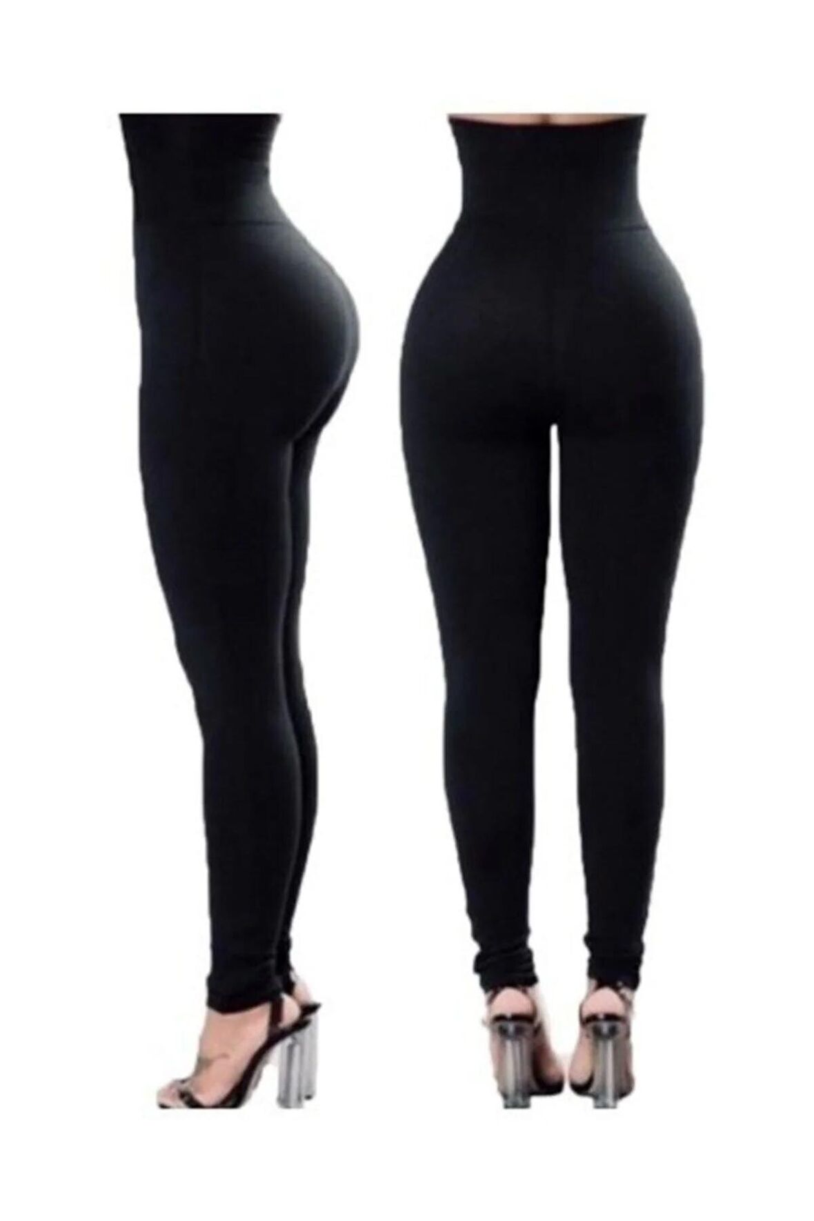 2 Beden Incelten Yüksek Bel Tayt Korse ( Dış Giyime Uygundur)