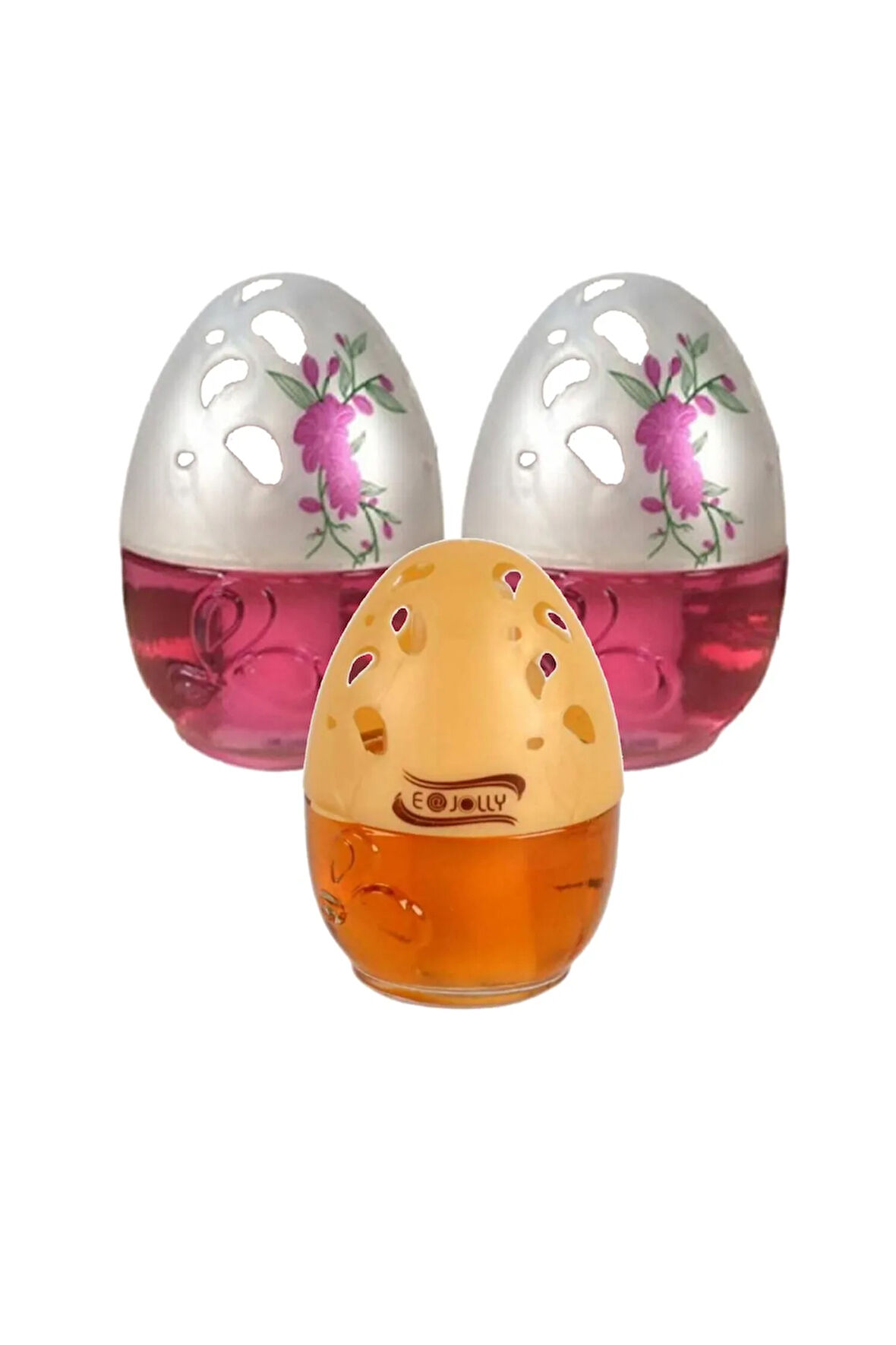 Şişe Koku - Oda Ve Oto Kokusu - Kavanoz Koku - Araç Kokusu Seti - 2 Şeftali - 1 Odunsu