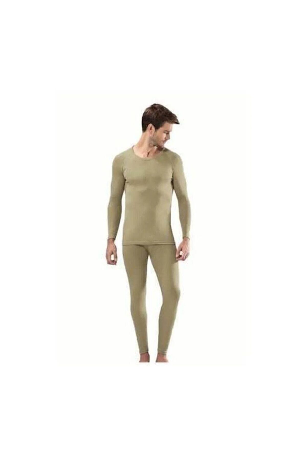 Erkek Haki Termal Içlik Takım