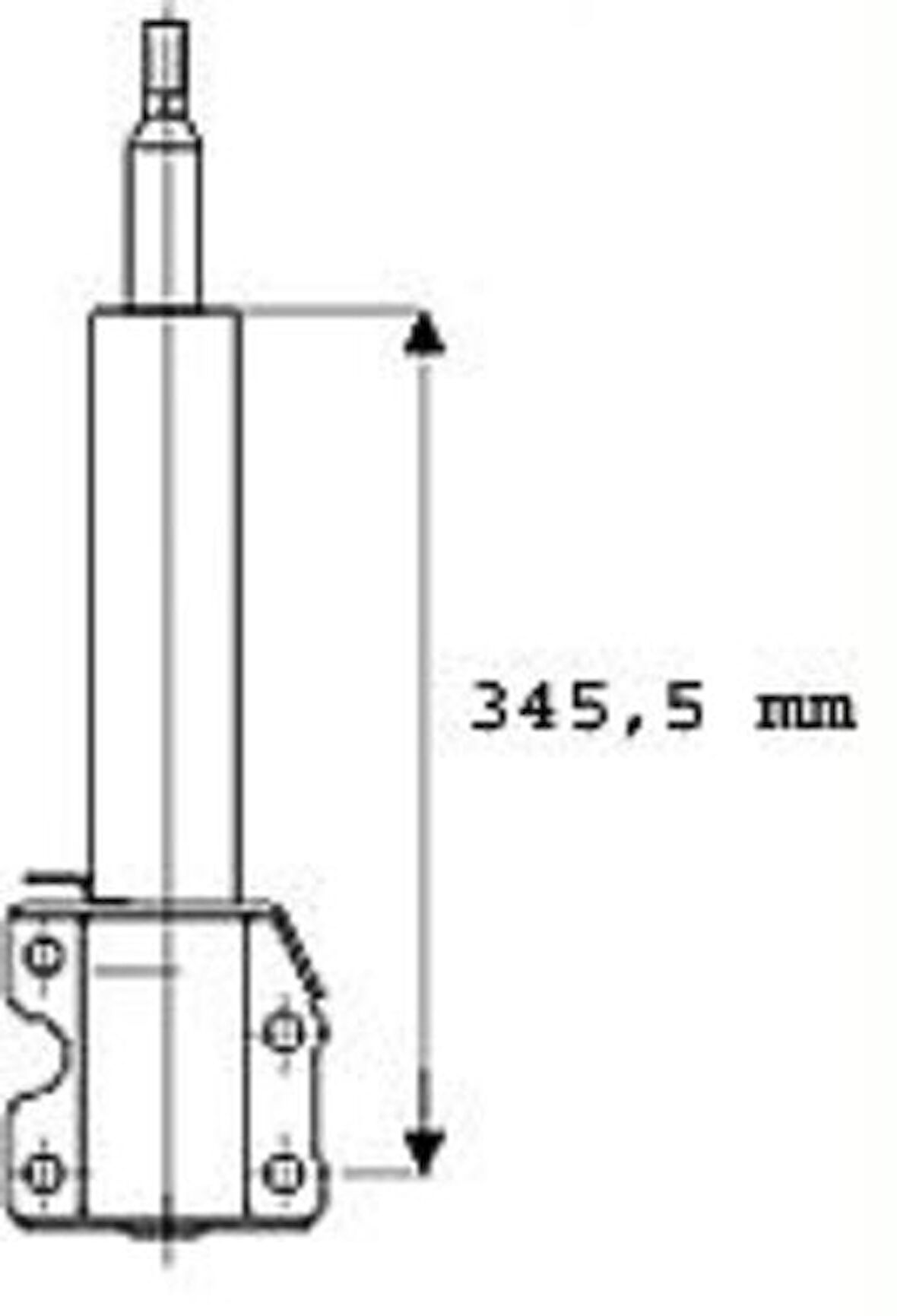 Monroe V4507 Amortisör Ön Gazlı Çift Teker Sprinter 901-904 96-06 Lt 35-46 96-05 9043201930