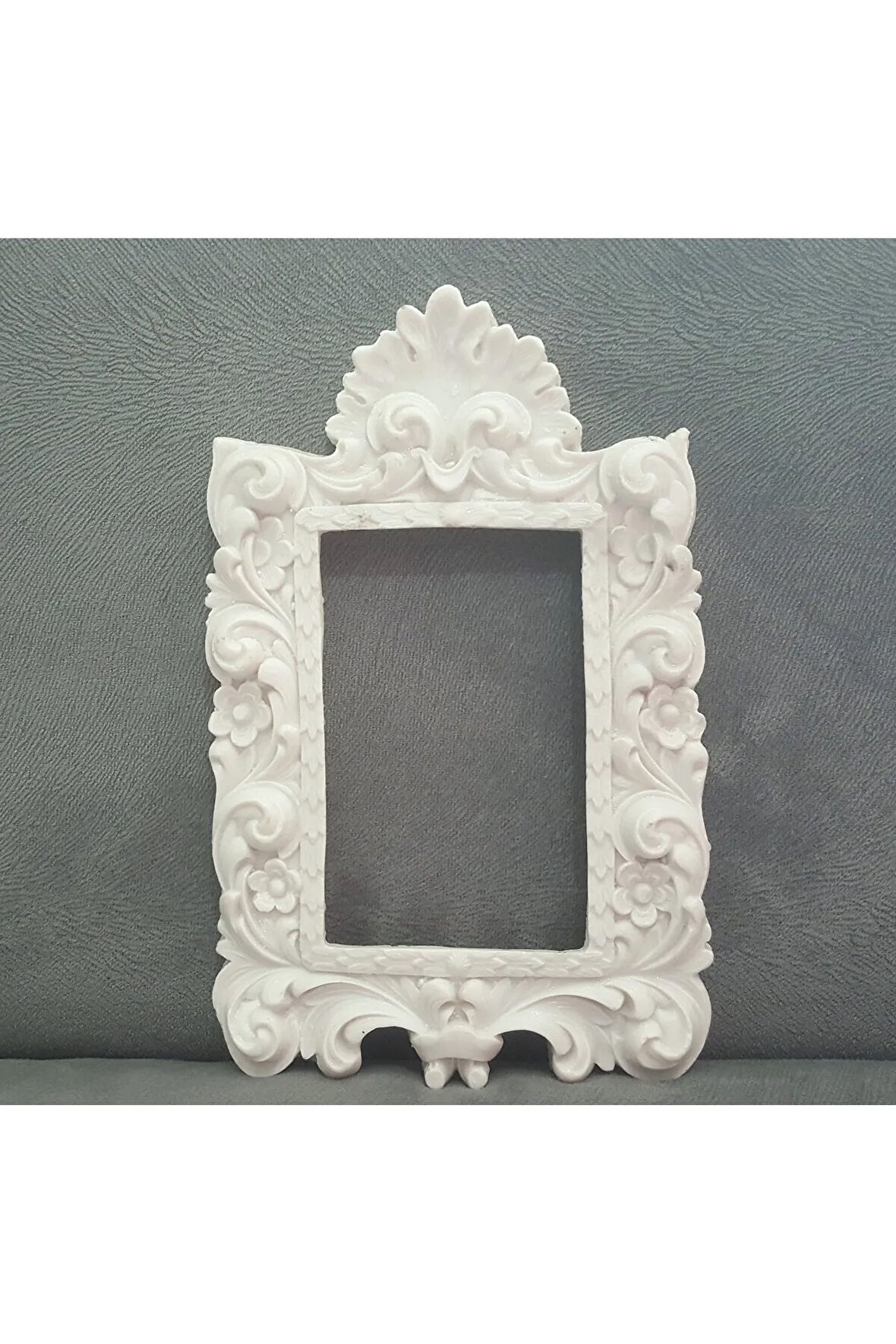 Yaprak Kabartmalı 23cm Çerçeve Silikon Kalıp K-1001