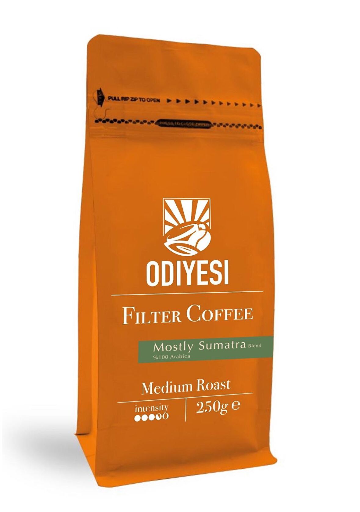 Odiyesi Filtre Kahve MostlySumatra Blend 250gr