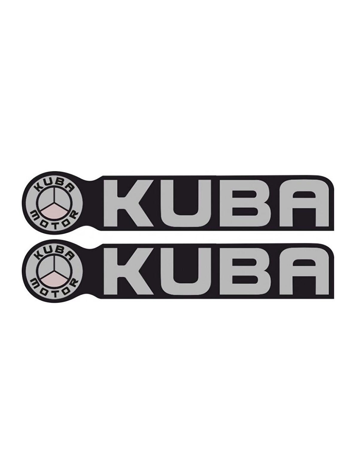 KUBA ETİKET GRİ 15x3cm 2'Li - ETİKET - STİCKER