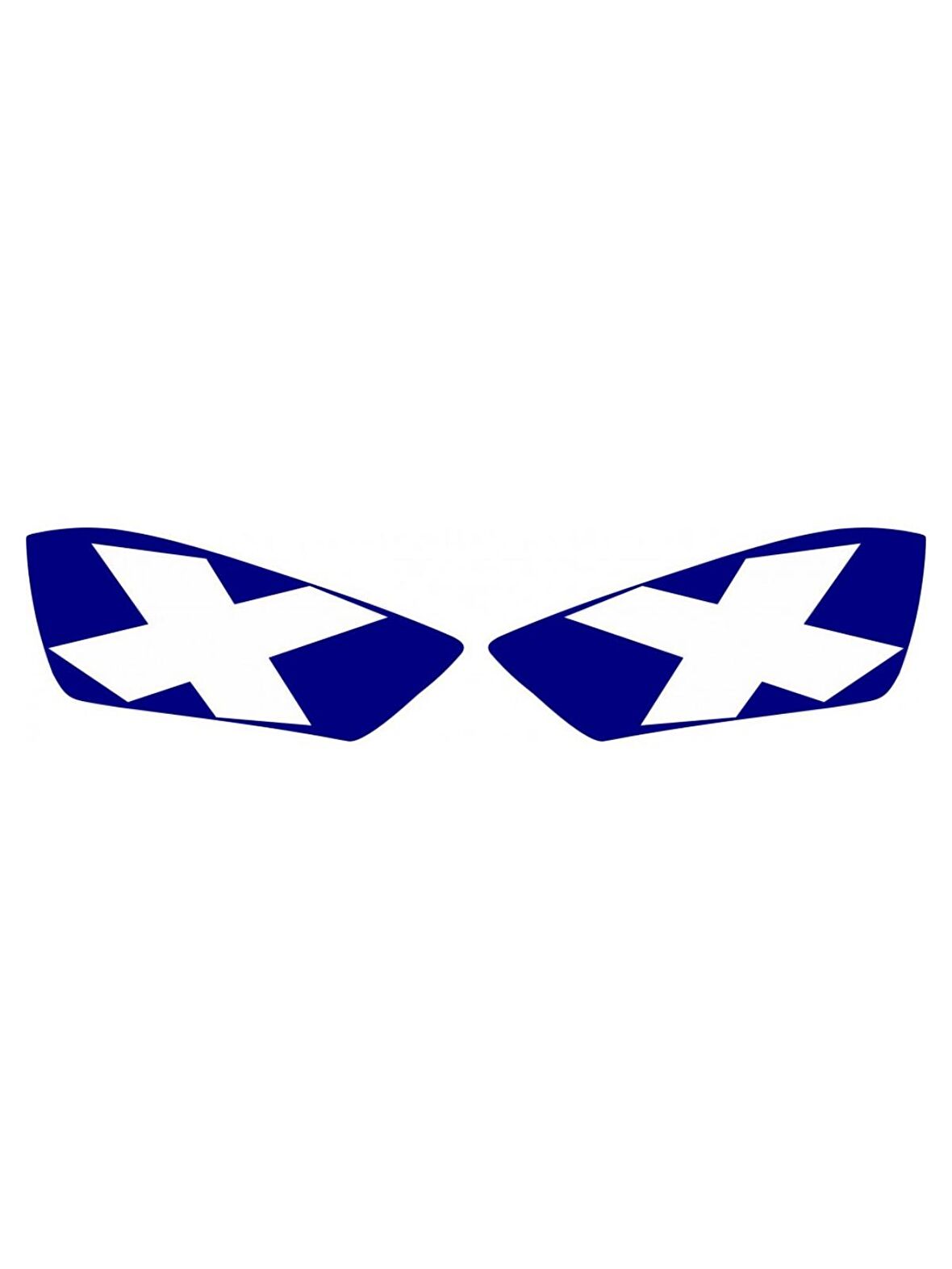 R25 FAR FİLMİ X MODEL LACİVERT STİCKER - ETİKET