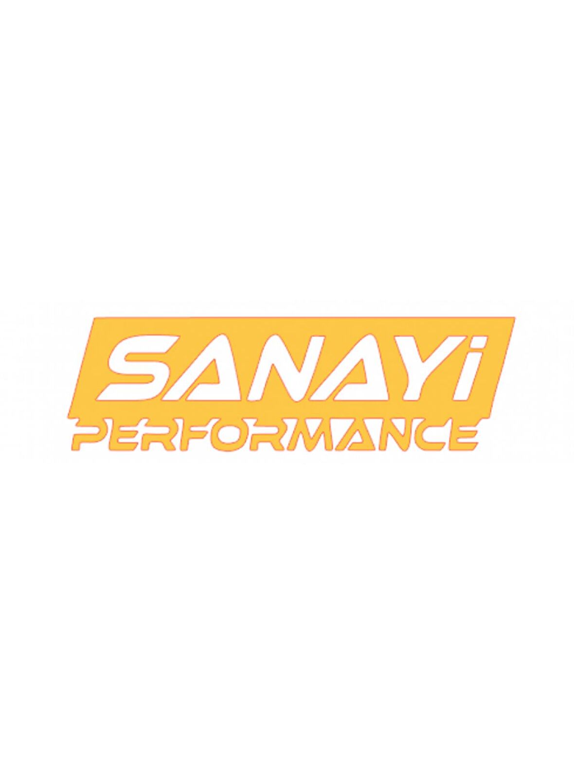SANAYİ PERFORMANCE GOLD 20x6cm ETİKET - STİCKER