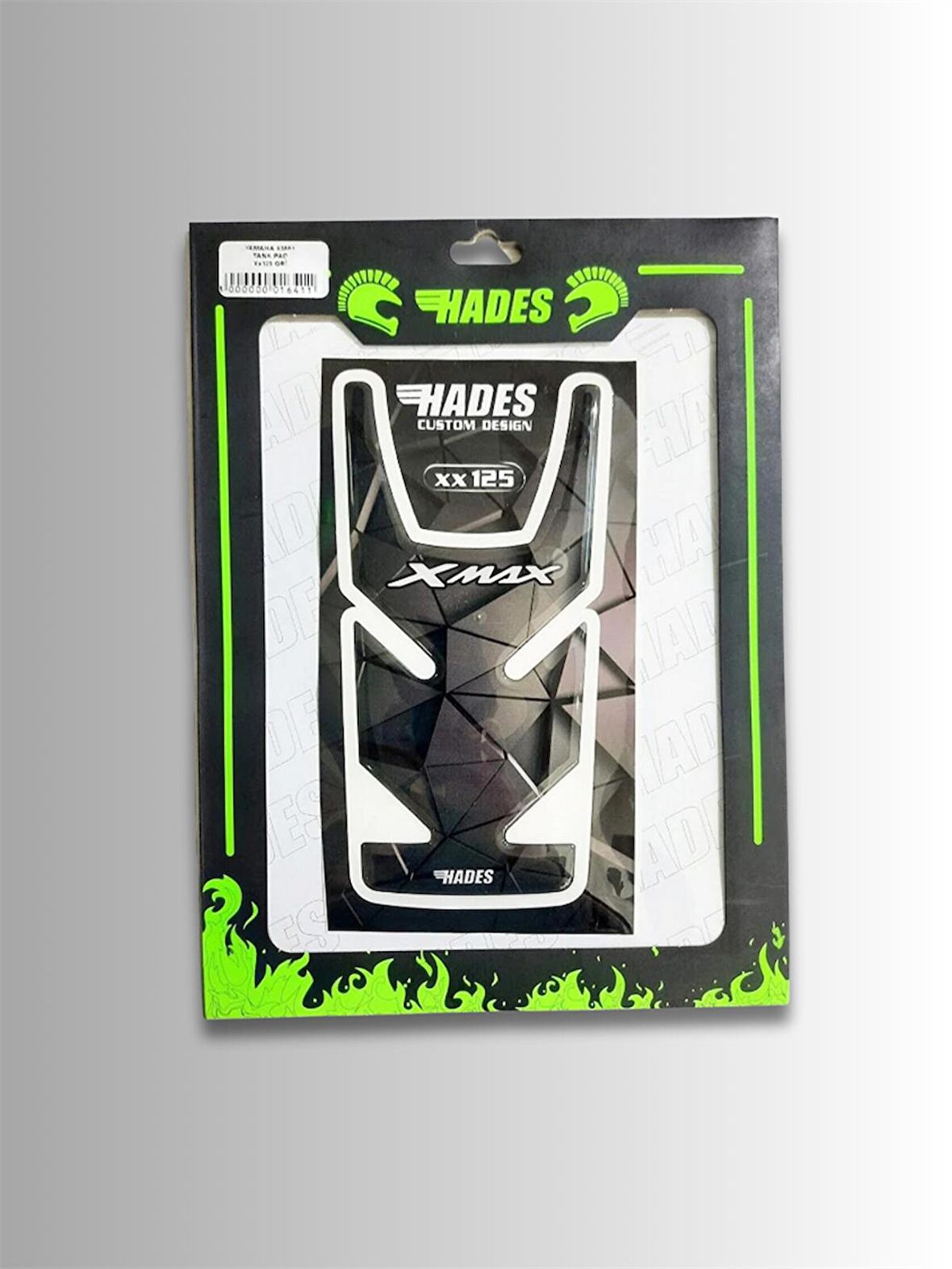 YAMAHA X MAX 2014-2017 TANK PAD GRİ DETAYLI