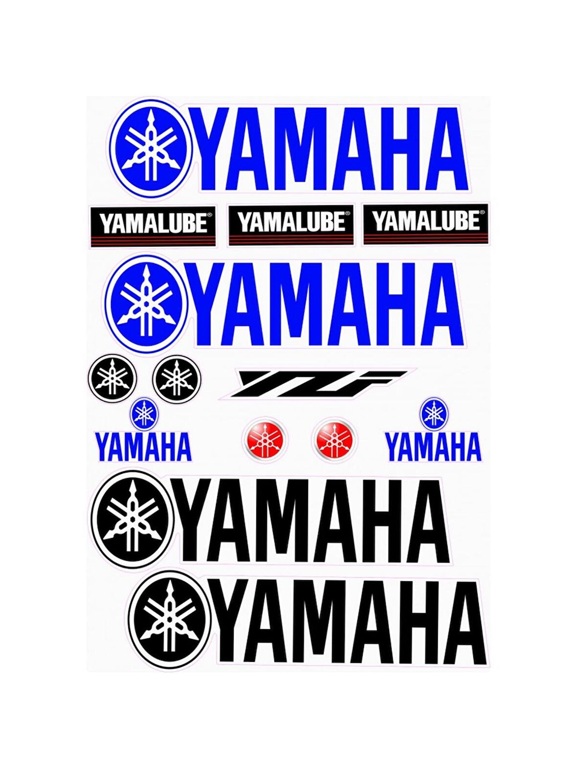 YAMAHA A4 STİCKER M-1 - ETİKET