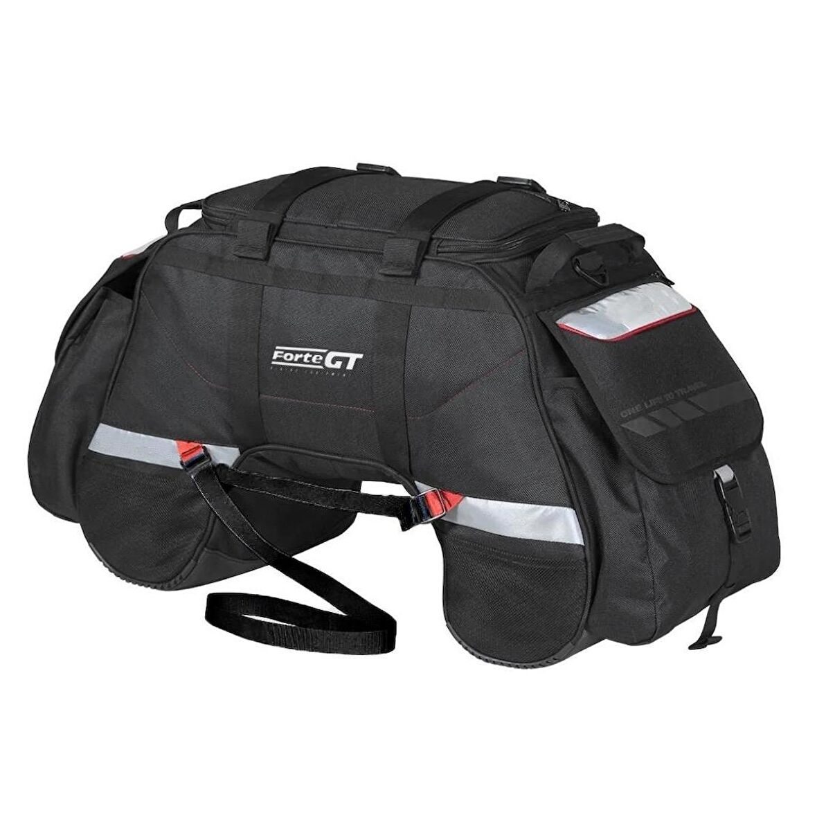 Forte Gt 70896 Clow Bag Pera Arka Çanta Heybe 60 Litre Motosiklet Çantası