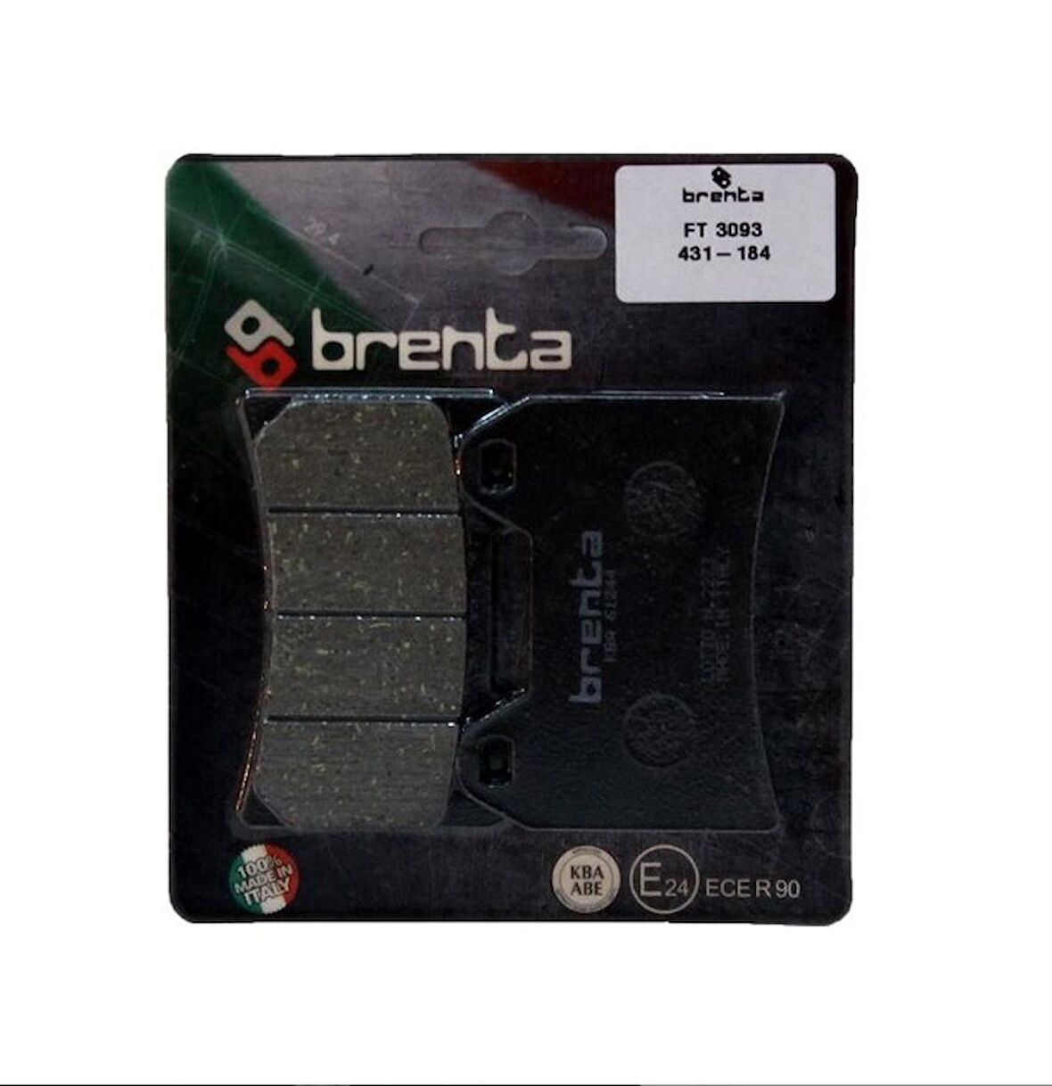 Aprilia Pegaso 650 Strada Ön Fren Organik 1 Takım Balata  Brenta