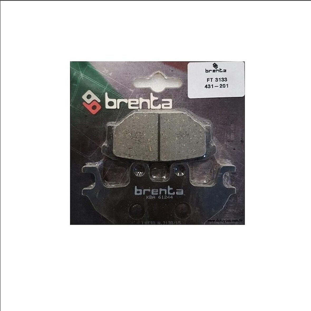 Sym Atv 300 Ön Fren Organik 1 Takım Balata  Brenta