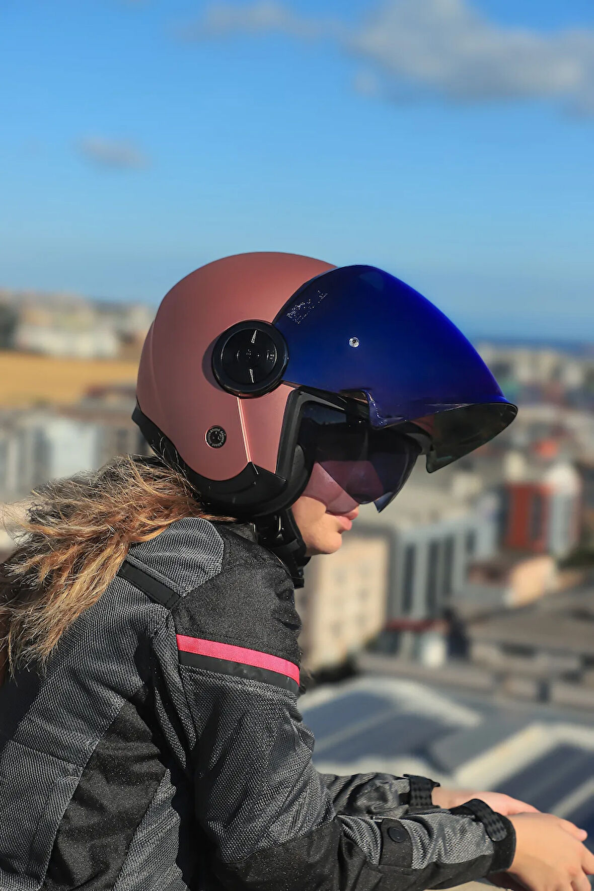 CLASSY MAT GOLD PEMBE KASK