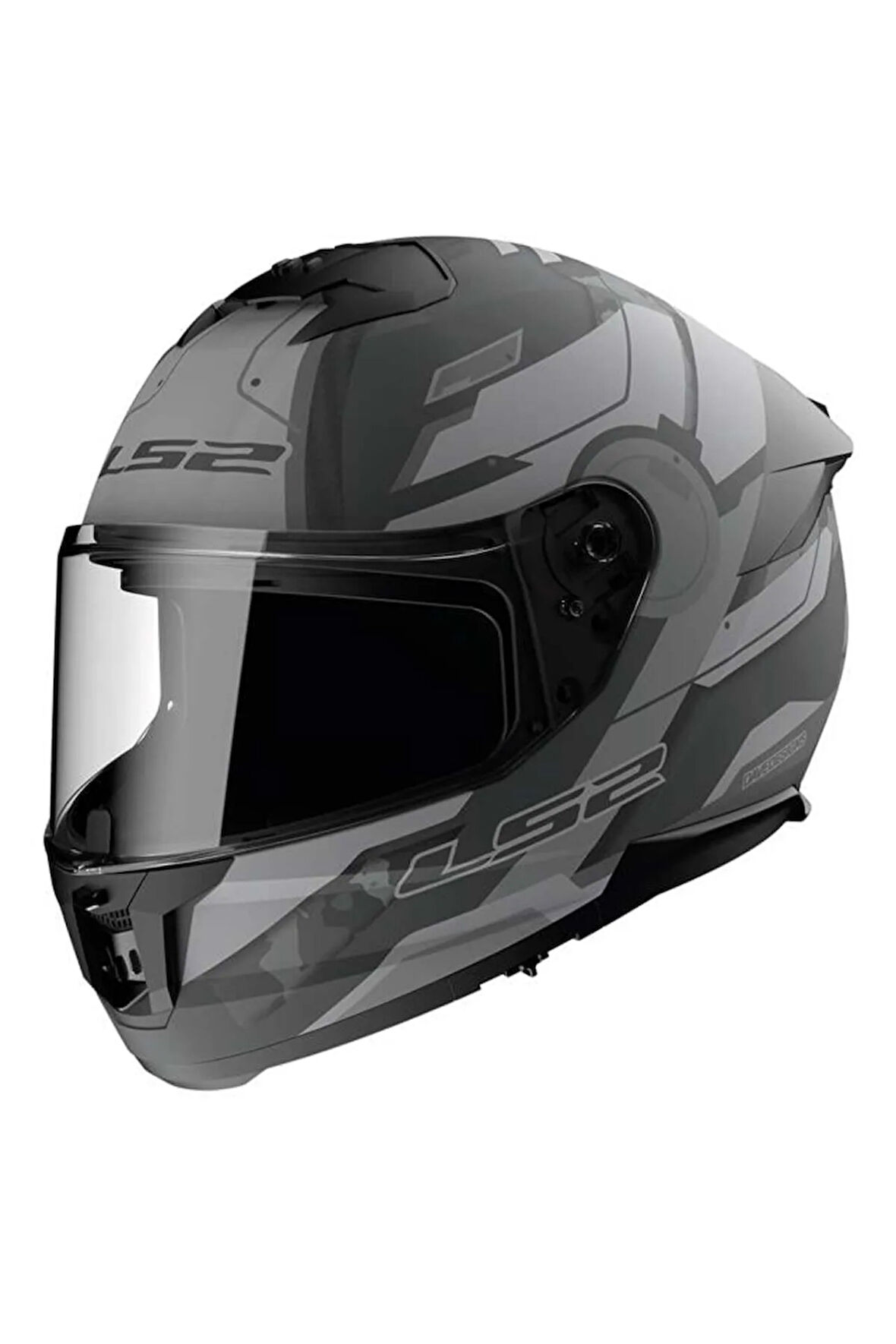 Stream 2 Shadow Kapalı Kask Mat Tıtanıum-gri