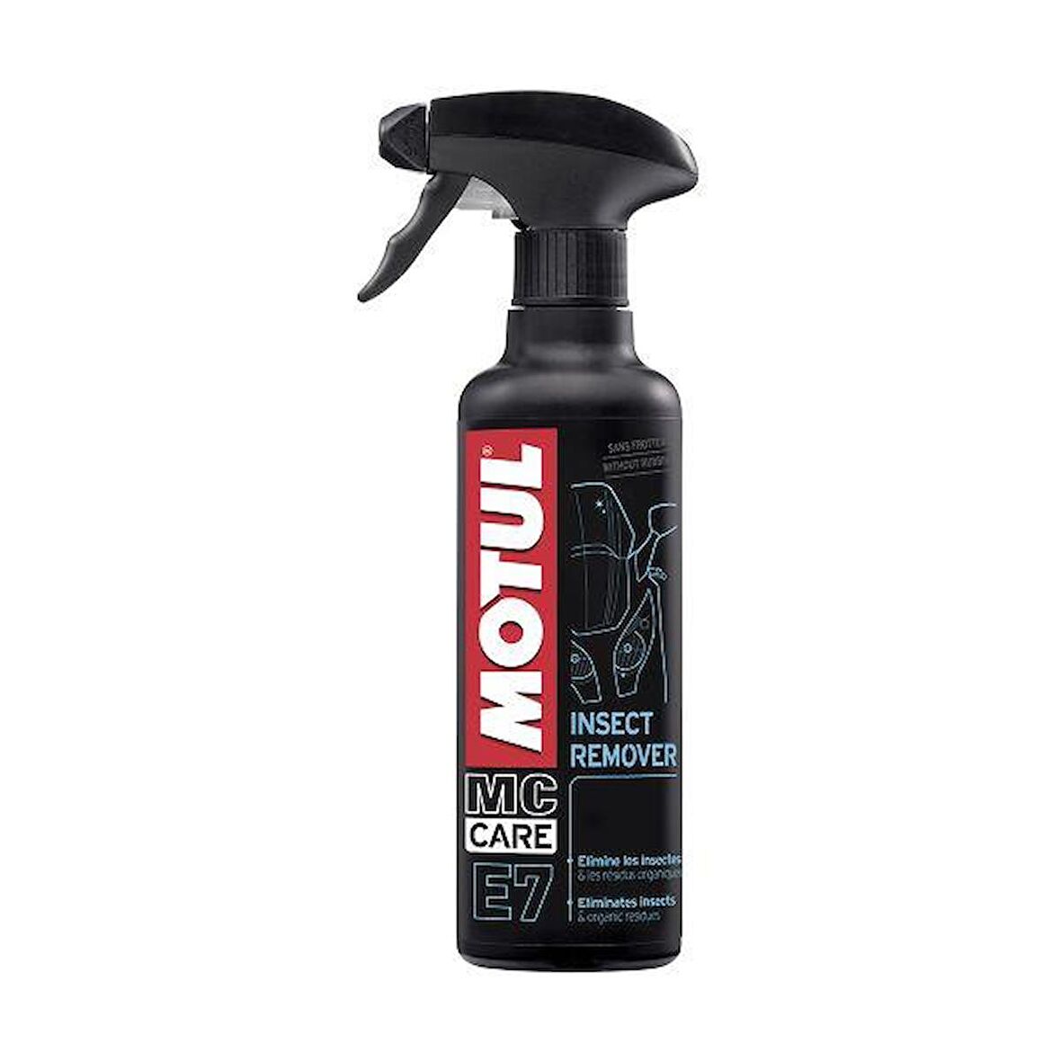 MOTUL E7 INSECT REMOVER 0,400 LT